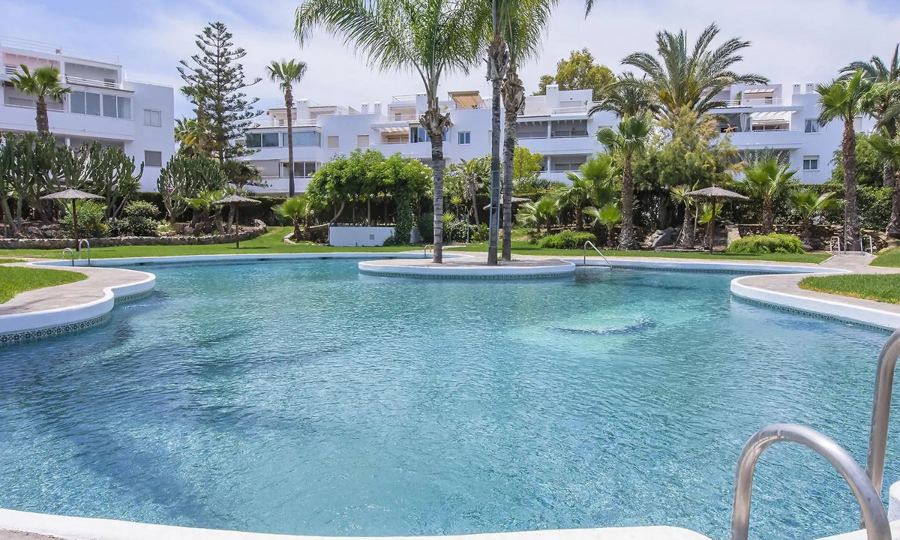 Vera Playa El Oasis Bajo Con Jardin Y Piscinas